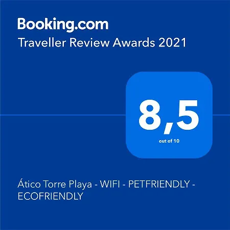 Atico Torre Playa - Wifi - Petfriendly - Ecofriendly Apartment *